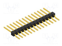 Connector: pin strips; pin header; male; PIN: 14; 2.54mm; SMT; 1x14