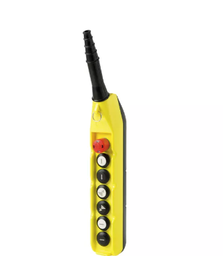 PENDANT STATION SINGLE ROW 7 OPERATORS - 2 PUSH BUTTONS 2 SPEEDS