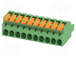 PCB connector, nominal cross section: 2.5 mm?, color: green,