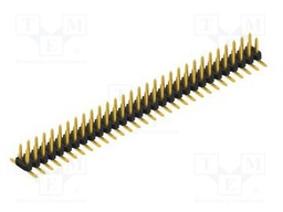 Connector: pin strips; pin header; male; PIN: 60; 2mm; SMT; 2x30