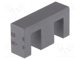 Core: ferrite; E; Mat: N30; 2150nH; 7.3g; 1490mm3; 32.1mm2