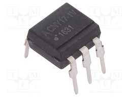 Optocoupler; THT; Channels: 1; Out: transistor; Uinsul: 5kV; Uce: 70V