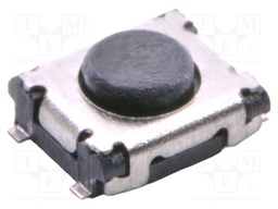 Microswitch TACT; SPST-NO; Pos: 2; 0.05A/12VDC; SMT; 1.6N; 1.4mm