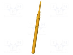 Test needle; Operational spring compression: 4mm; 5A; Ø: 0.7mm