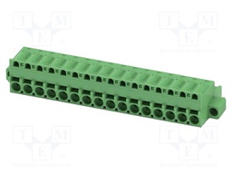 PCB connector, nominal cross section: 2.5 mm?, color: green,