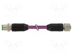 -25÷85°C; IP67; 4A; 5m; Series: 7000; PIN: 2; plug; Thread: M12; 60VAC