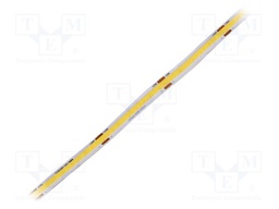 COB LED tape; white; LED/m: 320; 8mm; IP20; 180°; 5W/m; CRImin: 90