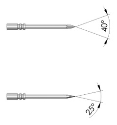 Test needle; Operational spring compression: 4.3mm; 2A; Ø: 0.5mm