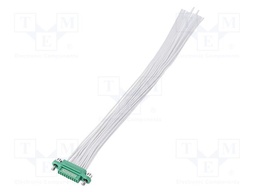 Connector: wire-wire/PCB; plug; female; PIN: 20; Gecko; 2A; 450V