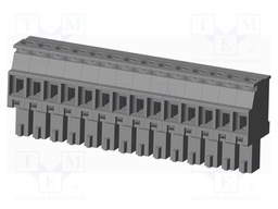 Connector: pluggable terminal block; plug; female; angled 90°
