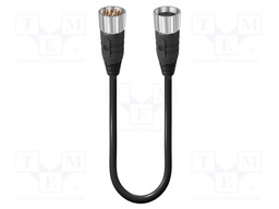 Cable: for sensors/automation; straight; 3m; 120VDC; 120VAC; PUR