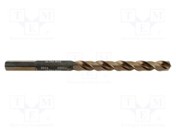 Drill bit; for metal; Ø: 10.2mm; L: 133mm; Working part len: 87mm