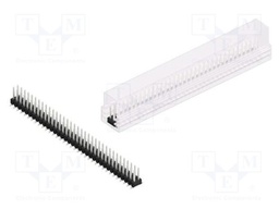 Connector: pin strips; pin header; male; PIN: 70; 2.54mm; SMT; 2x35