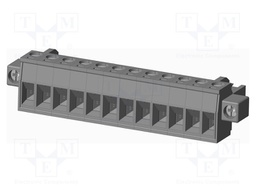 Connector: pluggable terminal block; plug; female; straight; grey