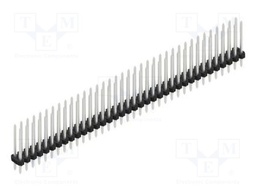 Connector: pin strips; pin header; male; PIN: 72; 2mm; THT; 2x36