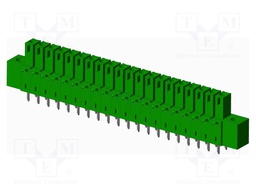 Connector: pluggable terminal block; socket; female; straight