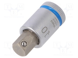 Key; Hex-Plus hexagon keys,socket spanner; HEX 10mm; 3/8"