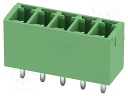 PCB headers, nominal cross section: 1.5 mm?, color: green, n