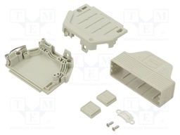 Enclosure for connectors: D-Sub; D-Sub 25pin,D-Sub HD 44pin