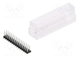 Connector: pin strips; pin header; male; PIN: 30; 2.54mm; SMT; 2x15