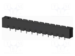 Connector: pluggable terminal block; socket; male; on PCBs