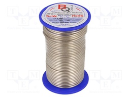 Silver plated copper wires; 2mm; 500g; 16m; -200÷800°C