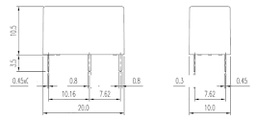 Relay: electromagnetic; SPST-NO; Ucoil: 12VDC; 8A; 8A/250VAC; PCB
