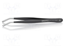 Tweezers; Tweezers len: 120mm; Blades: straight; ESD