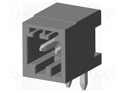Connector: pluggable terminal block; socket; male; on PCBs