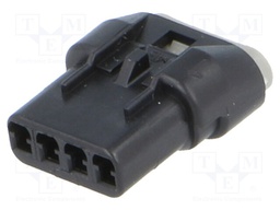 Connector: wire-wire; Mizu-P25; plug; female; PIN: 3; IP67; 4A; 2.5mm