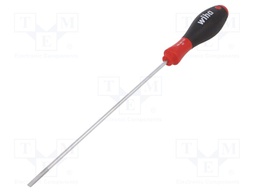 Screwdriver; slot; Size: 4,0x0,8mm; Series: SoftFinish®