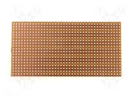 Board: universal; single sided,prototyping; W: 50mm; L: 100mm