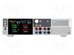 Power supply: programmable laboratory; Channels: 2; 0÷64VDC; 400W