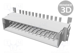 Connector: PCB to PCB; male; PIN: 24; 1.27mm; Series: har-flex; 2.3A
