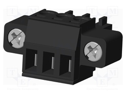 Connector: pluggable terminal block; plug; female; straight; 300V