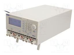 Power supply: programmable laboratory; Channels: 3; 0÷60VDC; 0÷3A
