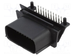 MX150 RA HDR 2X10 ST BLK KEY A