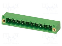 PCB headers, nominal cross section: 2.5 mm2, color: green, n