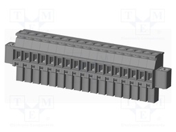 Connector: pluggable terminal block; plug; female; angled 90°
