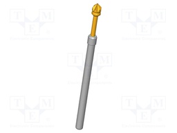 Test needle; Operational spring compression: 4mm; 20A; Ø: 2mm