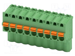 PCB connector, nominal cross section: 2.5 mm?, color: green,