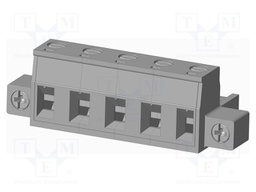 Connector: pluggable terminal block; plug; female; straight; grey