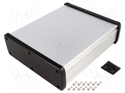 Enclosure: multipurpose; X: 177.6mm; Y: 209mm; Z: 61.1mm; aluminium
