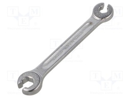 Wrench; flare nut wrench; 1/4",5/16"; chromium steel; 105mm