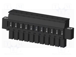 Connector: pluggable terminal block; plug; female; angled 90°