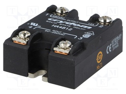 Relay: solid state; Ucntrl: 4÷32VDC; 12A; 48÷530VAC; -40÷80°C