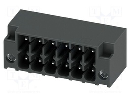 PCB headers, nominal cross section: 1.5 mm?, color: black, n