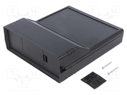 Enclosure: desktop; CAB PULPIT; X: 154mm; Y: 173mm; Z: 54mm; ABS