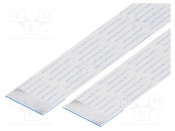 FFC cable; Cores: 18; Cable ph: 1mm; contacts on the same side