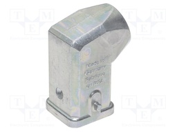 Han 3 EMC Hood Angled Entry 2 Pegs PG 11